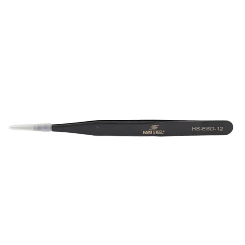 Antistatik Paslanmaz Çelik Sivri Uçlu 135mm Cımbız / HS-ESD-12 - Görsel 4