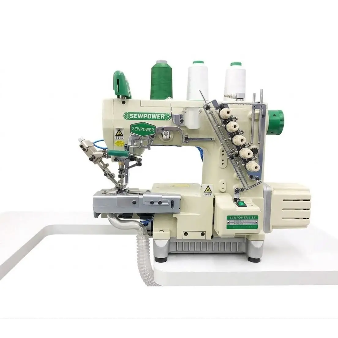 Otomatik Soldan Bıçaklı Havalı Reçme Dikiş Makinesi / SP-787-N600